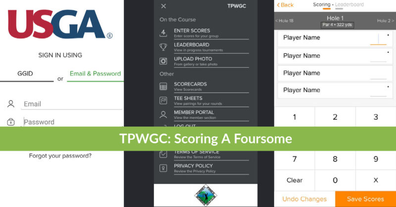 Scoring at TPWGC using GG