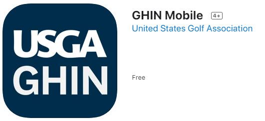 GHIN Mobile App
