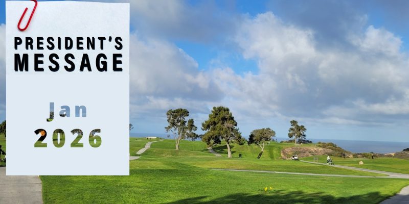 President's Message Header